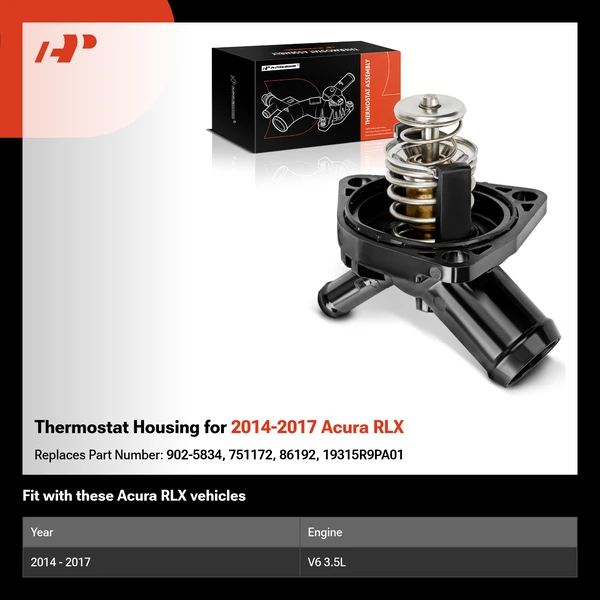 Thermostat Housing for 2014-2017 Acura RLX