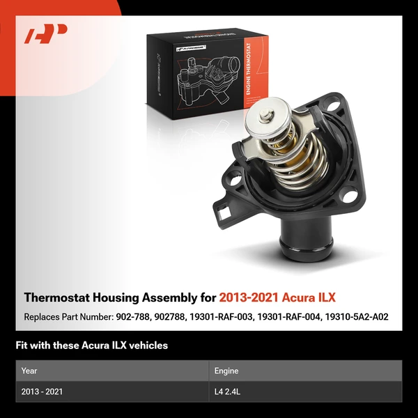 Thermostat Housing Assembly for 2013-2021 Acura ILX