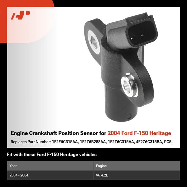 Engine Crankshaft Position Sensor for 2004 Ford F-150 Heritage