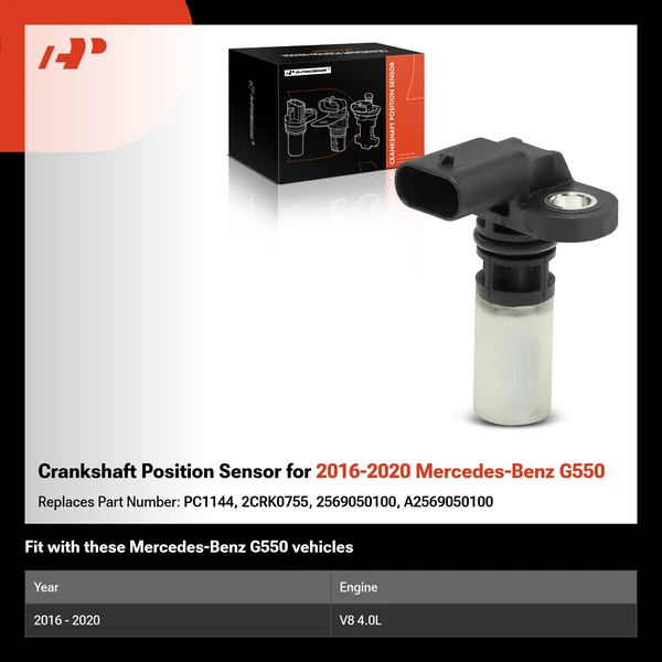 Crankshaft Position Sensor for 2016-2020 Mercedes-Benz G550