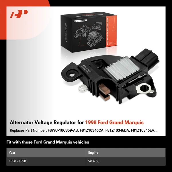 Alternator Voltage Regulator for 1998 Ford Grand Marquis