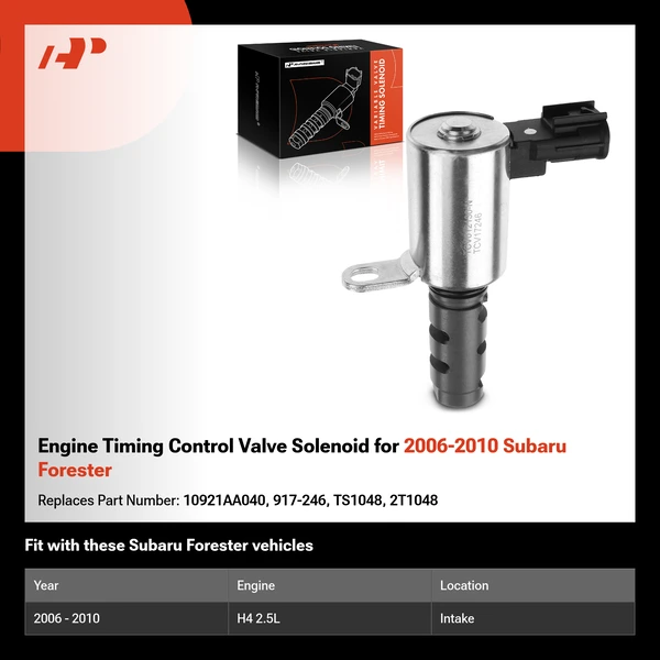 Engine Timing Control Valve Solenoid for 2006-2010 Subaru Forester
