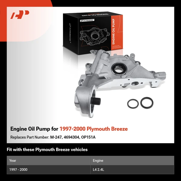 Engine Oil Pump for 1997-2000 Plymouth Breeze
