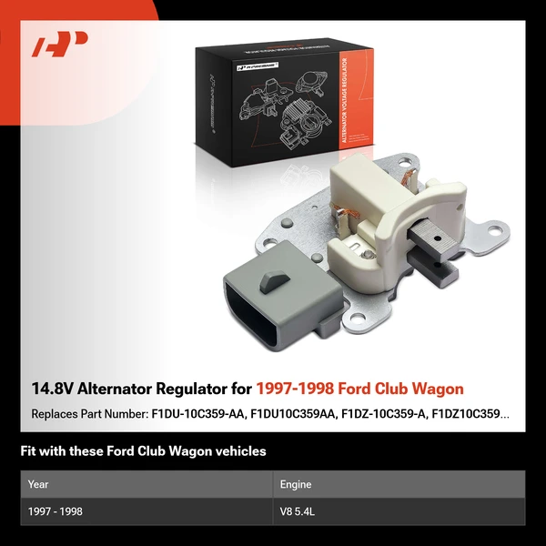 14.8V Alternator Regulator for 1997-1998 Ford Club Wagon