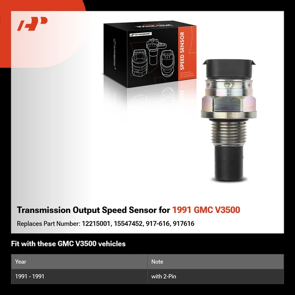 Transmission Output Speed Sensor for 1991 GMC V3500