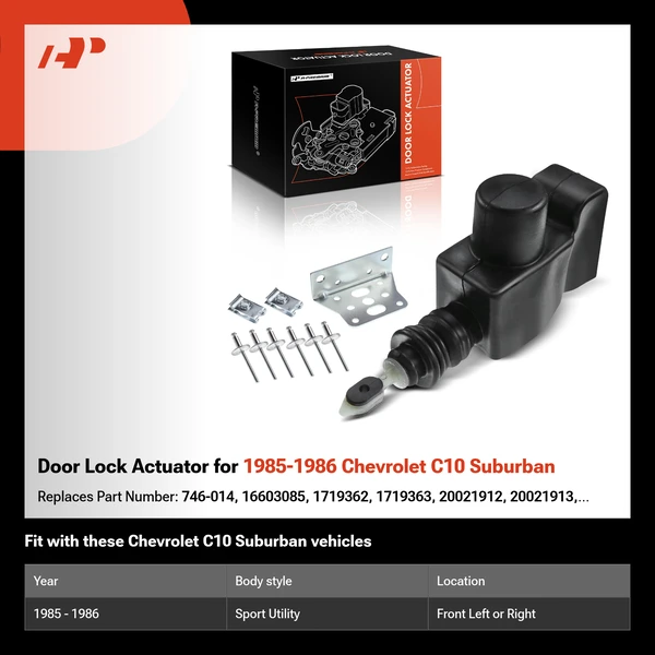 Door Lock Actuator for 1985-1986 Chevrolet C10 Suburban