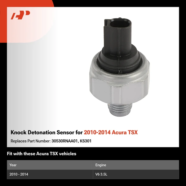 Knock Detonation Sensor for 2010-2014 Acura TSX