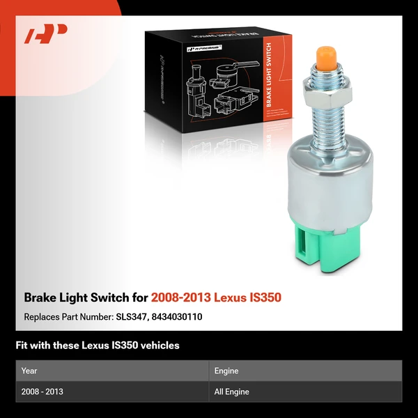 Brake Light Switch for 2008-2013 Lexus IS350