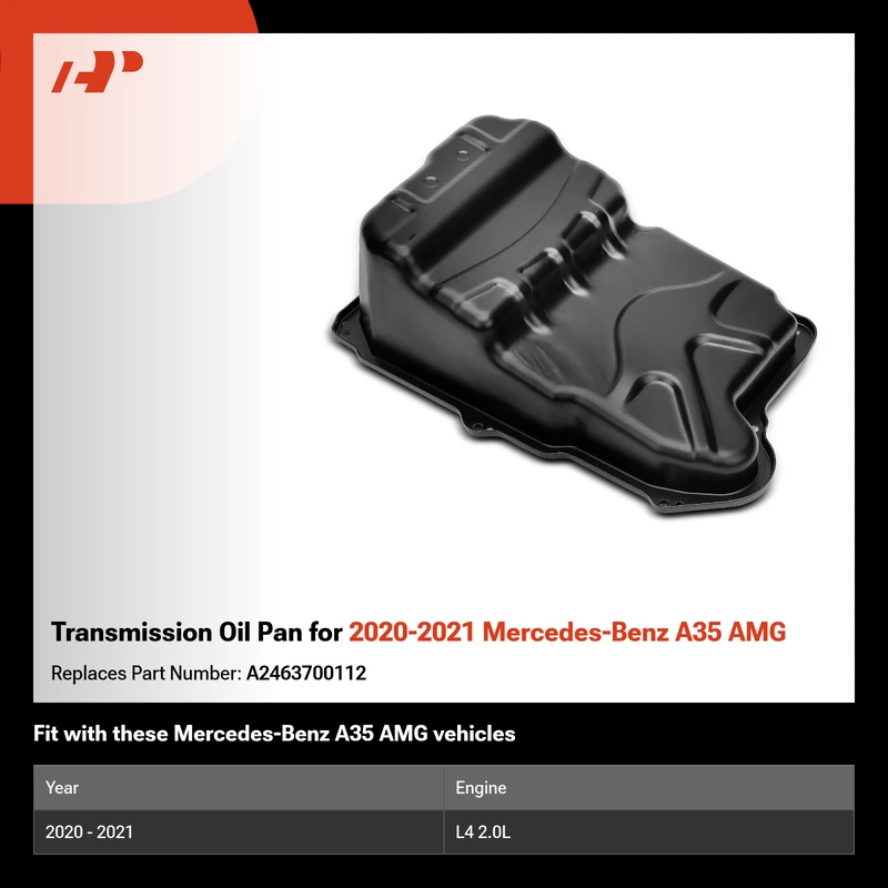 Transmission Oil Pan for 2020-2021 Mercedes-Benz A35 AMG