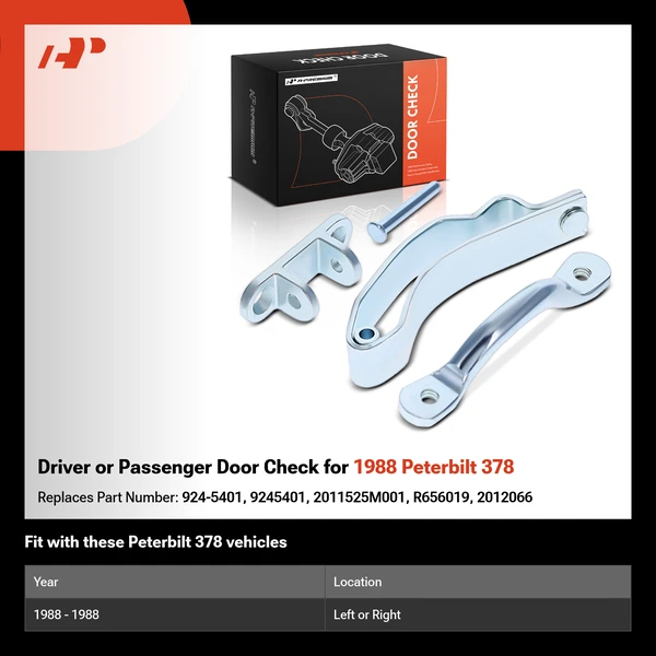 Driver or Passenger Door Check for 1988 Peterbilt 378