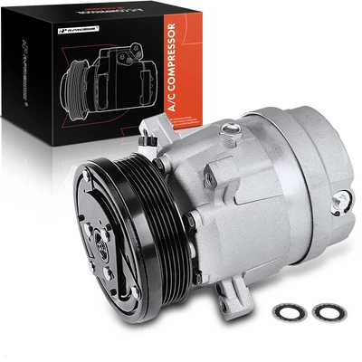 1989 Oldsmobile Cutlass Cruiser AC Compressor with Clutch with 6-Groove Pulley A-Premium APACC078