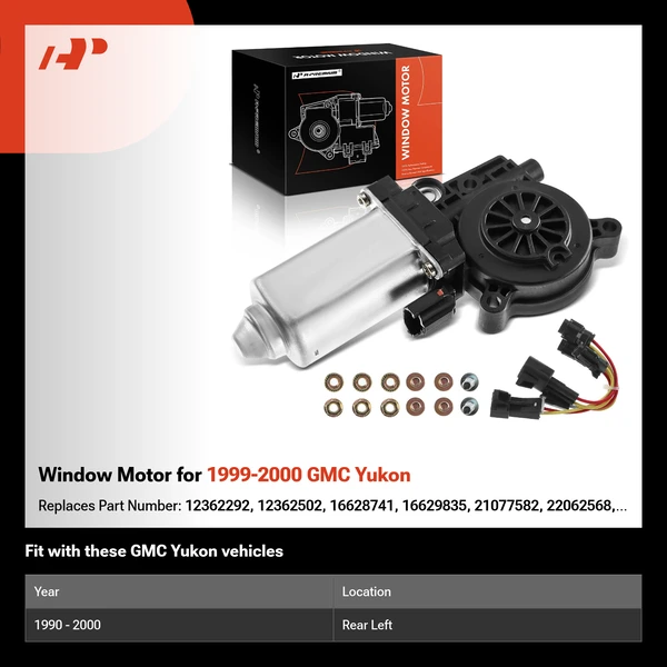 Window Motor for 1999-2000 GMC Yukon
