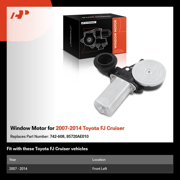Window Motor for 2007-2014 Toyota FJ Cruiser