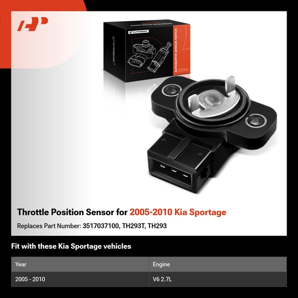Throttle Position Sensor for 2005-2010 Kia Sportage