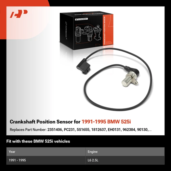 Crankshaft Position Sensor for 1991-1995 BMW 525i