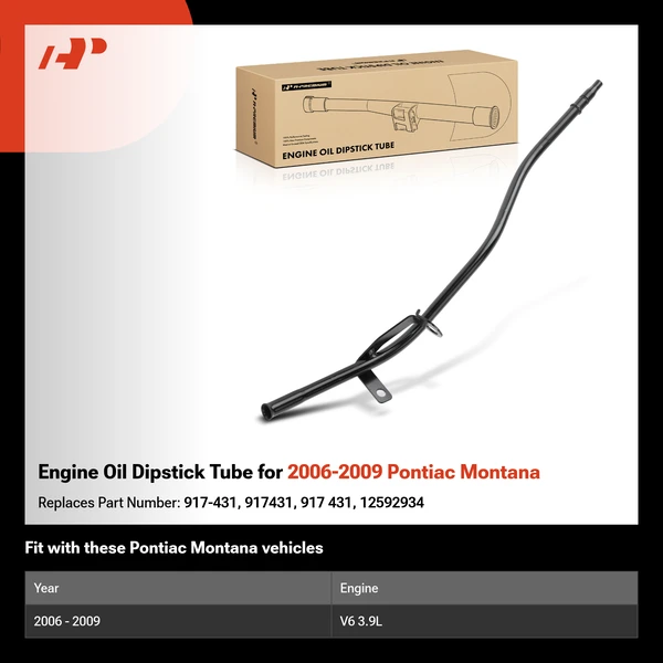 Engine Oil Dipstick Tube for 2006-2009 Pontiac Montana