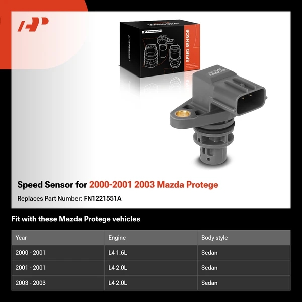 Speed Sensor for 2000-2001 2003 Mazda Protege