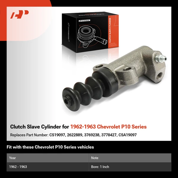 Clutch Slave Cylinder for 1962-1963 Chevrolet P10 Series
