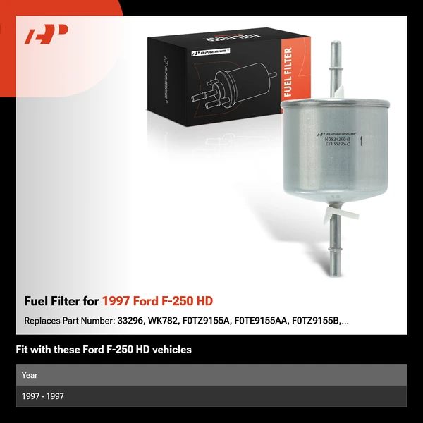 Fuel Filter for 1997 Ford F-250 HD