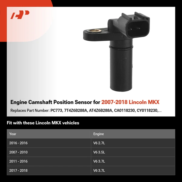 Engine Camshaft Position Sensor for 2007-2018 Lincoln MKX
