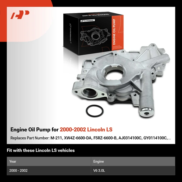 Engine Oil Pump for 2000-2002 Lincoln LS