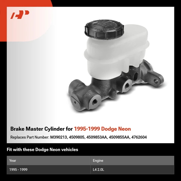 Brake Master Cylinder for 1995-1999 Dodge Neon
