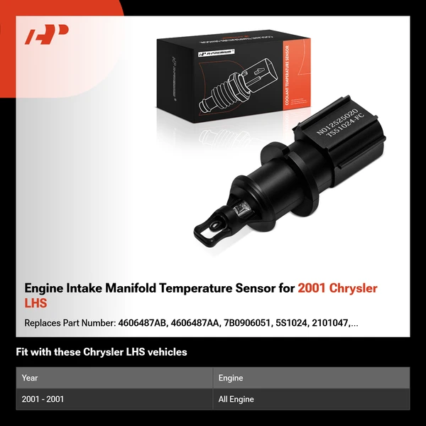 Engine Intake Manifold Temperature Sensor for 2001 Chrysler LHS