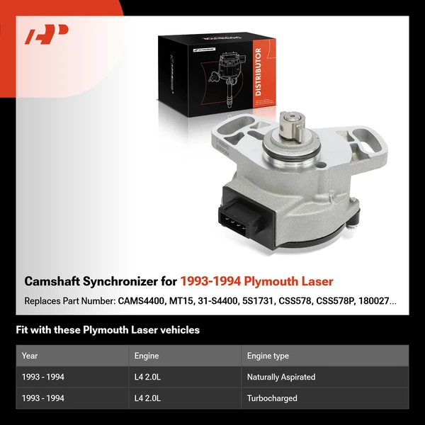 Camshaft Synchronizer for 1993-1994 Plymouth Laser