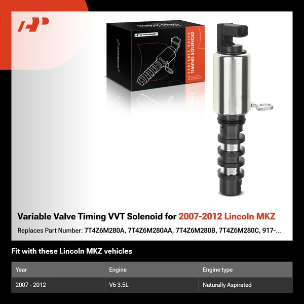 Variable Valve Timing VVT Solenoid for 2007-2012 Lincoln MKZ