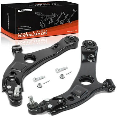 2 Pcs Front Lower Control Arm with Ball Joint