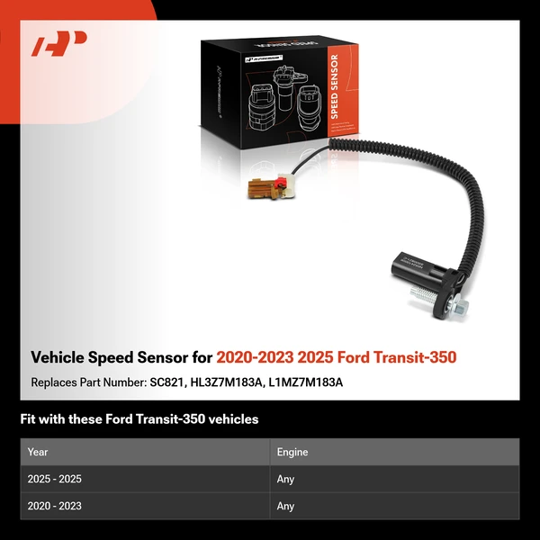 Vehicle Speed Sensor for 2020-2023 2025 Ford Transit-350