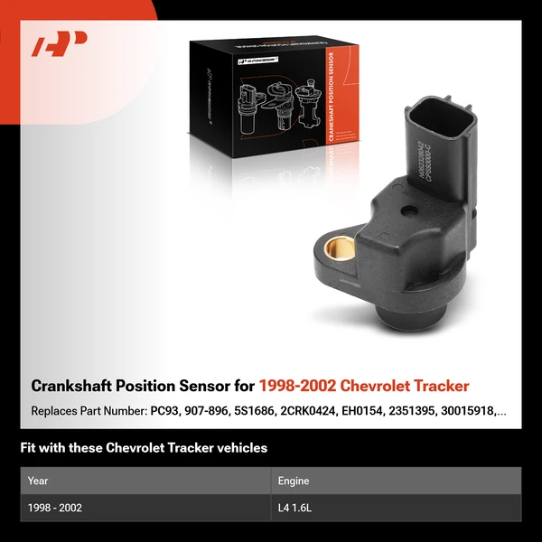 Crankshaft Position Sensor for 1998-2002 Chevrolet Tracker