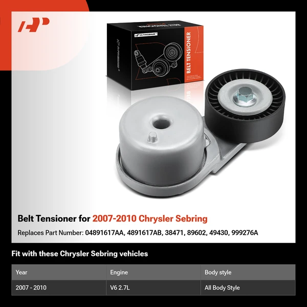 Belt Tensioner for 2007-2010 Chrysler Sebring