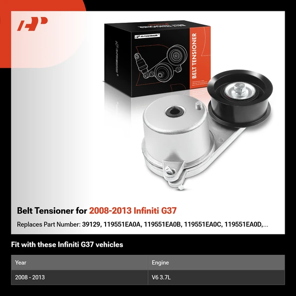 Belt Tensioner for 2008-2013 Infiniti G37