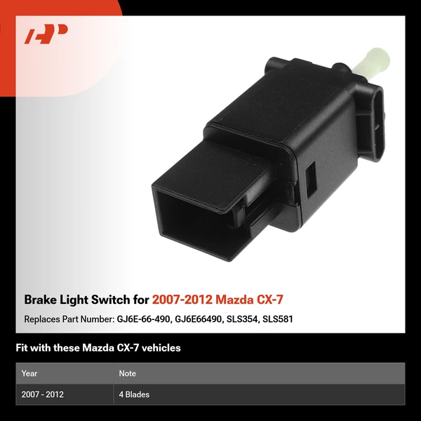 Brake Light Switch for 2007-2012 Mazda CX-7