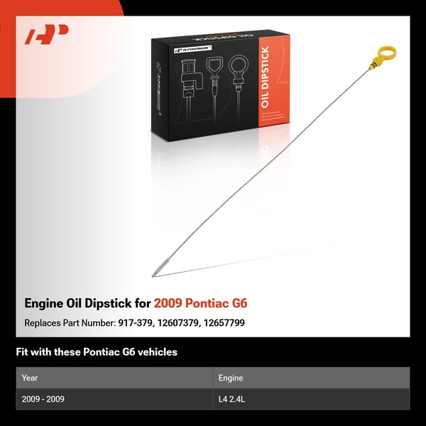 Engine Oil Dipstick for 2009 Pontiac G6