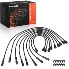 9 Pcs Spark Plug Wire Set for 1972-1973 Jeep CJ6