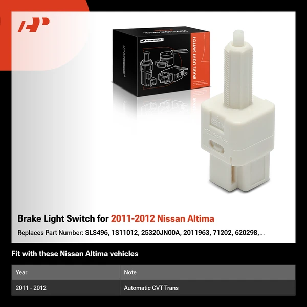 Brake Light Switch for 2011-2012 Nissan Altima