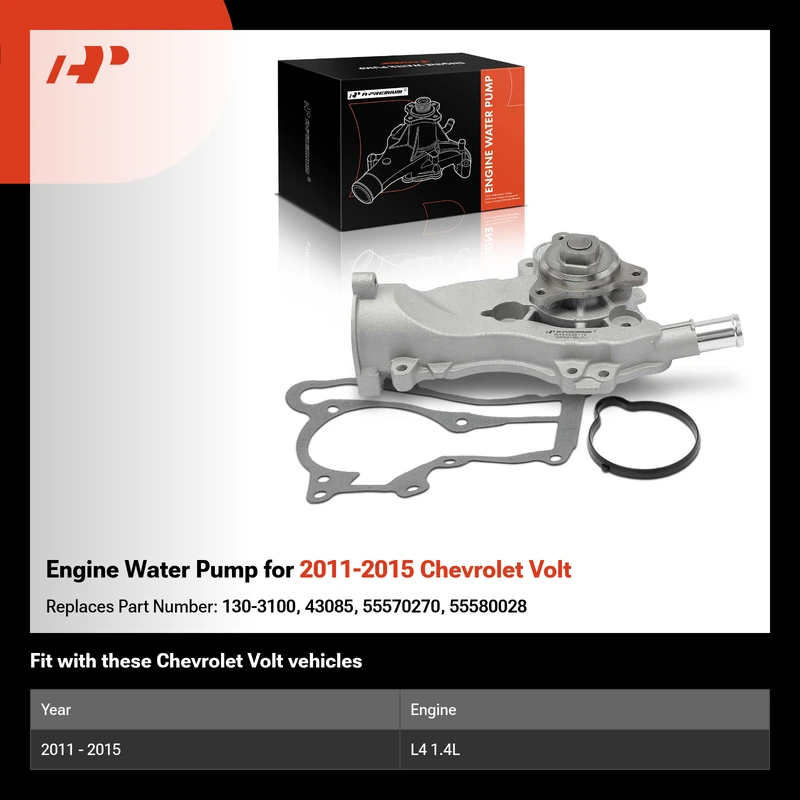 Engine Water Pump for 2011-2015 Chevrolet Volt