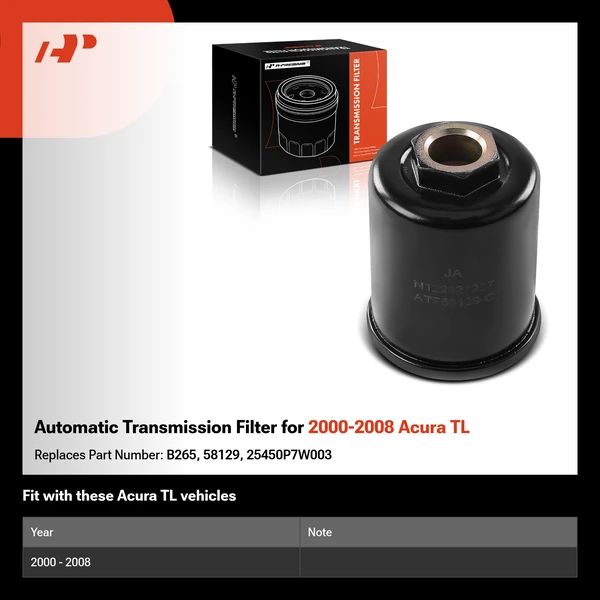 Automatic Transmission Filter for 2000-2008 Acura TL