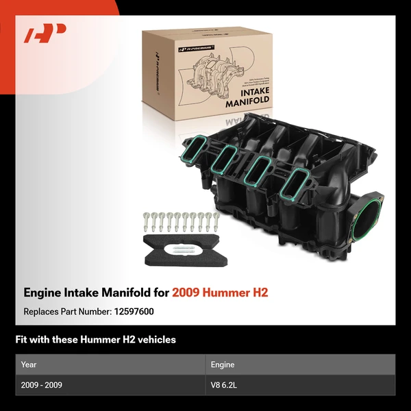 Engine Intake Manifold for 2009 Hummer H2