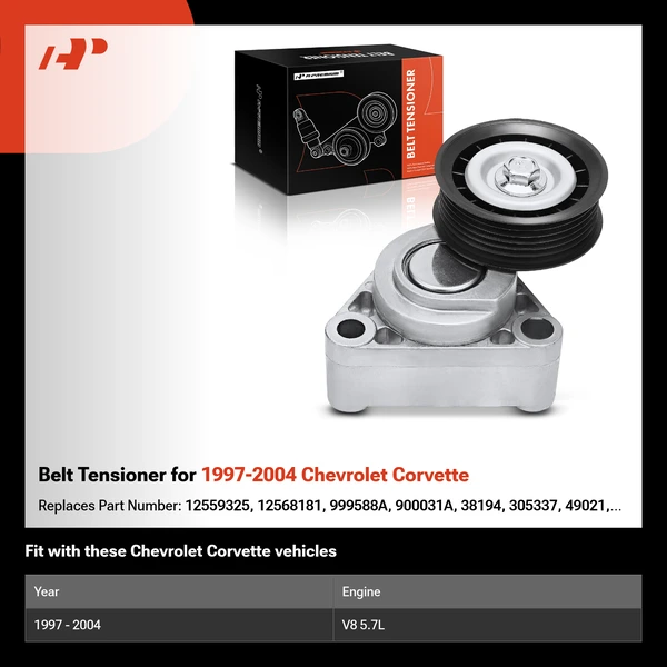 Belt Tensioner for 1997-2004 Chevrolet Corvette