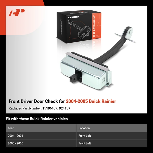 Front Driver Door Check for 2004-2005 Buick Rainier