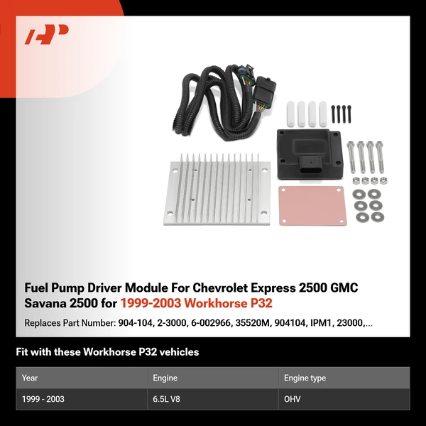 Fuel Pump Driver Module For Chevrolet Express 2500 GMC Savana 2500 for 1999-2003 Workhorse P32