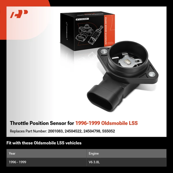 Throttle Position Sensor for 1996-1999 Oldsmobile LSS