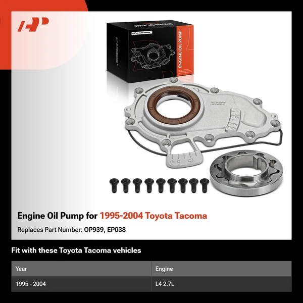 Engine Oil Pump for 1995-2004 Toyota Tacoma