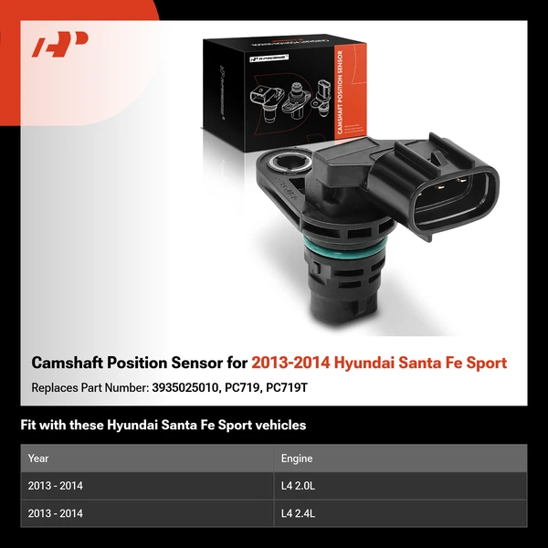 Camshaft Position Sensor for 2013-2014 Hyundai Santa Fe Sport