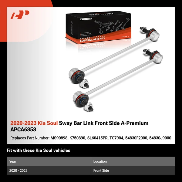 2020-2023 Kia Soul Sway Bar Link Front Side A-Premium APCA6858