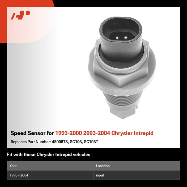 Speed Sensor for 1993-2000 2003-2004 Chrysler Intrepid