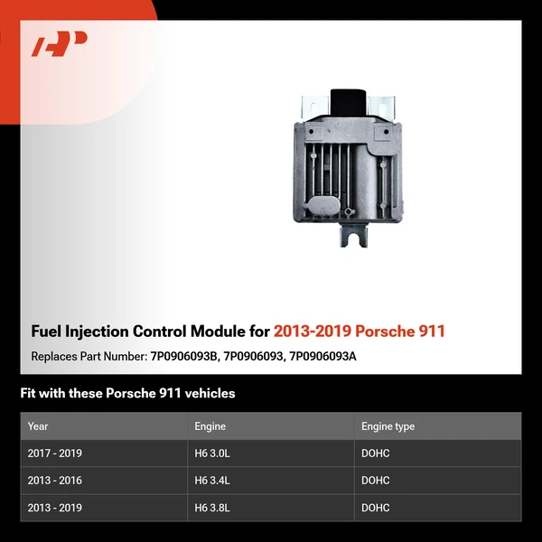 Fuel Injection Control Module for 2013-2019 Porsche 911